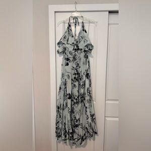 Free People Floral Print Maxi Dress